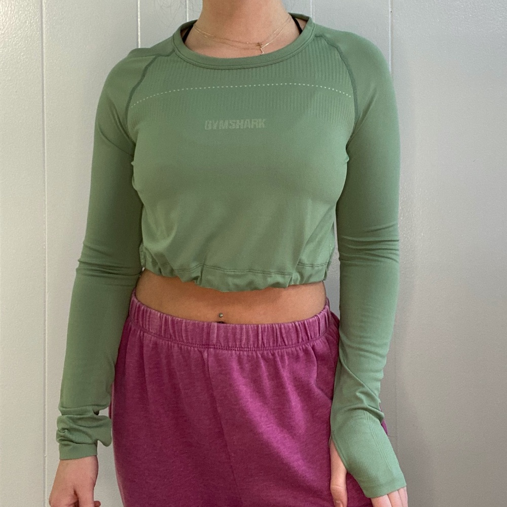 GYMSHARK Breeze Lightweight Long-Sleeve Top